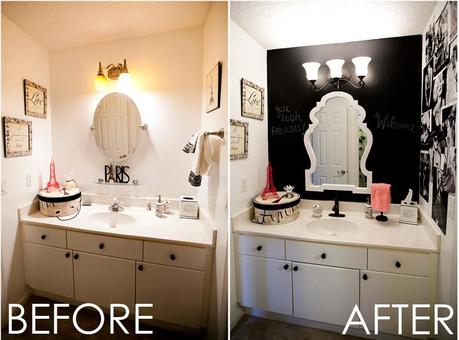 The land of Lowes. // Guest bathroom makeover