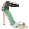 TIBI high heel sandals Les Femme MODA : Mixing patterns