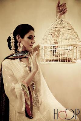 Hoop Silk Prints and Hand Embroideries Eid Collection 2012
