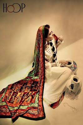 Hoop Silk Prints and Hand Embroideries Eid Collection 2012