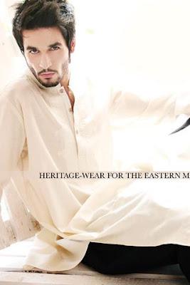Shahnameh Latest Eid Men’s Kurta Salwar Designs 2012