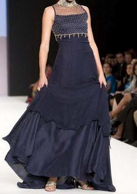 Stylish Salehaz Summer Gowns collection 2012