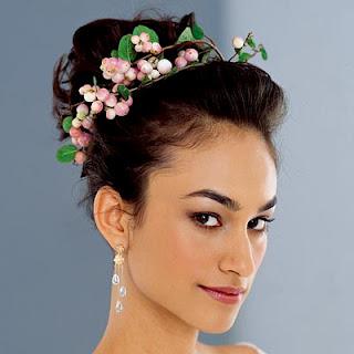 Latest & Stylish Party Hair Style For Girls collection 2012