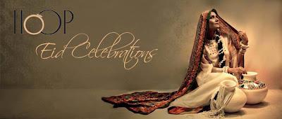Hand Embroideries Dresses & Hoop Silk Prints Eid Dresses 2012