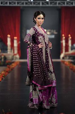 Stylish & Popular Pakistani bridal lehnga Collection 2012
