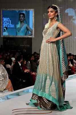 Stylish & Popular Pakistani bridal lehnga Collection 2012