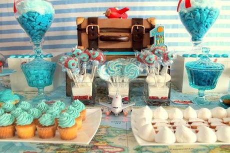 Aeroplane Themed 1st Birthday by Candy Queen Buffet Aeroplane Themed 1st Birthday by Candy Queen Buffet