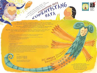 Lampara Publishing House and PETA hold Kuwentong Bata, Kuwentistang Bata story-telling competition