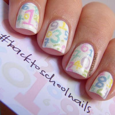 Nail Ideas: Back to School Nails! Yup! That's the paper I was talking about