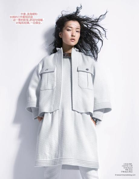 Du-Juan-Benjamin-Kanarek-VOGUE-China-Modern-White-Sept-2012-8 Super Model Du Juan in Modern White Photographed by Benjamin Kanarek for VOGUE China