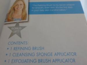mst kit brush box front contents Miracle Skin Transformer Complete Starter Beauty Transformation System review and giveaway