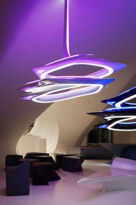 The Vortex Chandelier By Zaha Hadid The Vortex Chandelier By Zaha Hadid