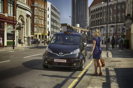 Cab hail Nissan launches alternative to traditional London ‘Black Cab’