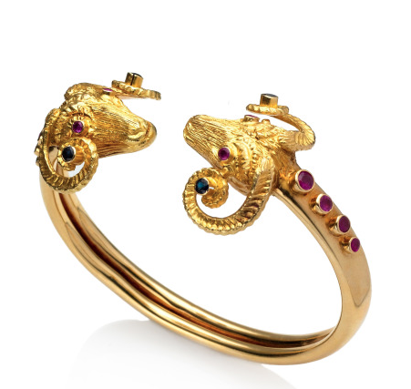 Beautiful Thing of the Day: Rams Head Revisited (or) A Lalaounis Bracelet Beautiful Thing of the Day: Rams Head Revisited (or) A Lalaounis Bracelet