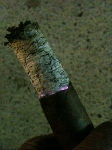 Double Fire – Lighting a Cigar Infused with Roasted Coffee