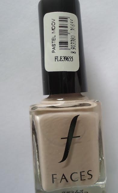 Faces Canada Nail Enamel 43 Pastel Moov Review, NOTD MRP: Rs. 199/- for 9ml