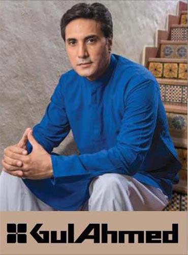 Gul Ahmed Kurta Shalwar Fall Eid Collection 2012 for Men with Sinewy and Veritable Prints