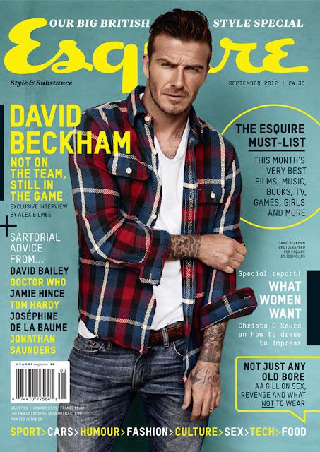 David Beckham for Esquire
