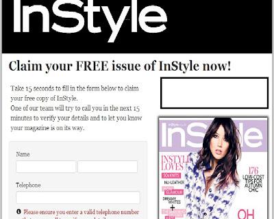 Do you read InStyle?