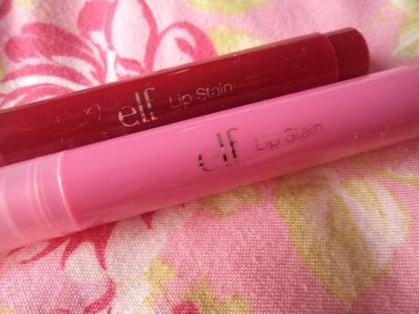 ELF Lip Stain - Crimson Crush & Pink Petal