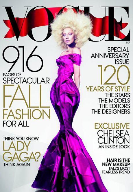 Monsterised Vogue or September issue with Gaga