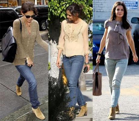 Katie Holmes’ Boots Qualify Her As Homeless, Daily Mail Says