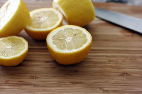 homemade lemon sorbet