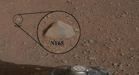 Curiosity Uses Its Laser To Zap A Martian Rock