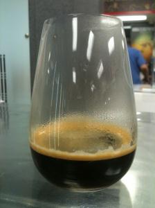Espresso in Wine Glass