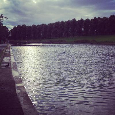 The Pond in Inverleith Park
