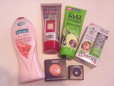 Collective beauty haul.