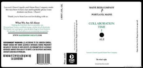Beer Review – Maine Beer Company Collaboration Time 1