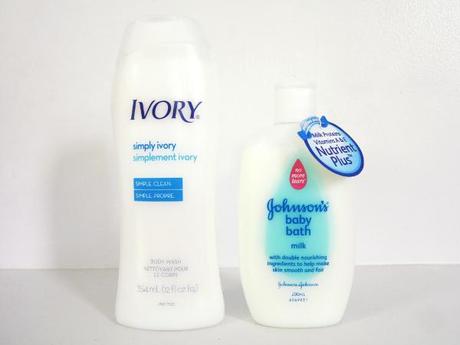 Body Wash Picks – Simply Ivory Original Scent & Johnson’s Baby Bath Milk