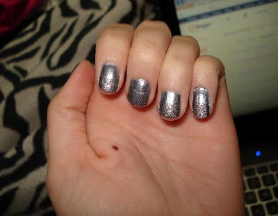 NOTD: Metallic Sparkle and a Quick Tip