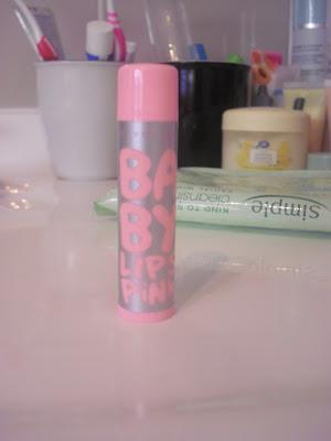 Maybelline Baby Lips Pink Glow.