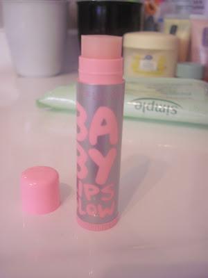 Maybelline Baby Lips Pink Glow.