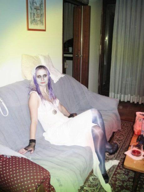 night as a Corpse Bride left at the altar