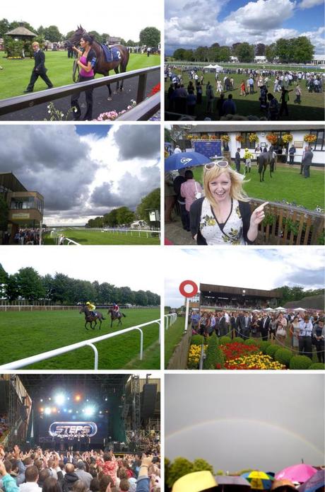 Blogpost update: A day out at the races… and I saw @OfficialSteps!