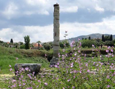 EPHESUS, TURKEY:  The Temple of Artemis, Wonder of the Ancient World