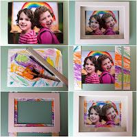 Use Children's Art to Frame their Photo