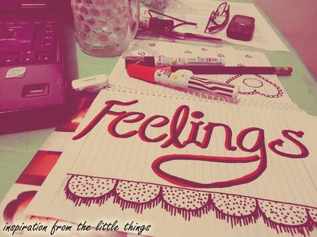 i write my feelings