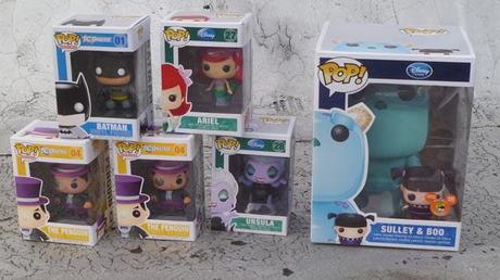 Funko SDCC Disney Exclusives - Sulley Boo combo pack and GITD Mike W. - Signed by Ben Butcher Funko Toys Disney