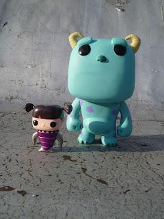 Funko SDCC Disney Exclusives - Sulley Boo combo pack and GITD Mike W. - Signed by Ben Butcher Funko Toys Disney