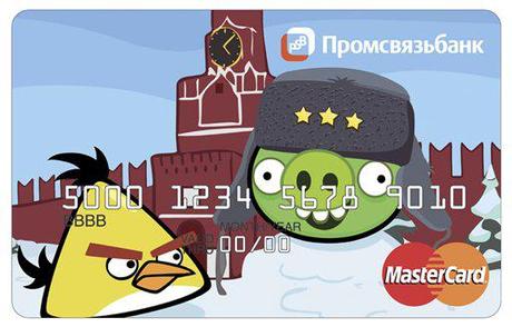 Angry Birds debit cards to be issued in Russia