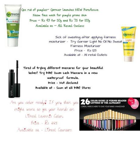 5 Makeup and Skincare Launches in India 5 Makeup and Skincare Launches in India