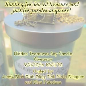 Bloggers Sign Up - 5 Winners Hidden Treasure Candles