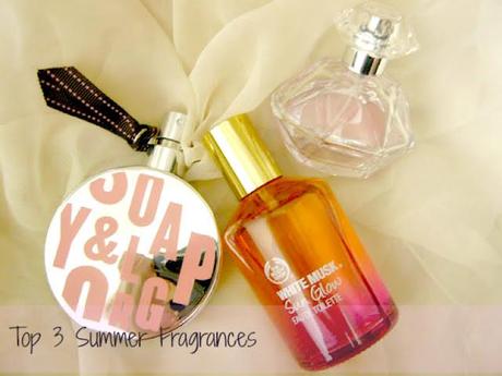Top 3 summer fragrances Top 3 summer fragrances