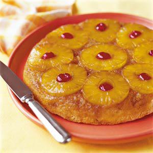 The mouth watering Pineapple Upside Down Cake