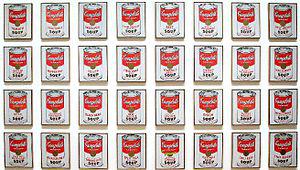 Campbell's Soup Cans by Andy Warhol, 1962. Dis... Campbell's Soup Cans by Andy Warhol, 1962. Dis...