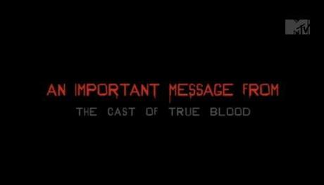 true blood cast eric. PSA From The True Blood Cast